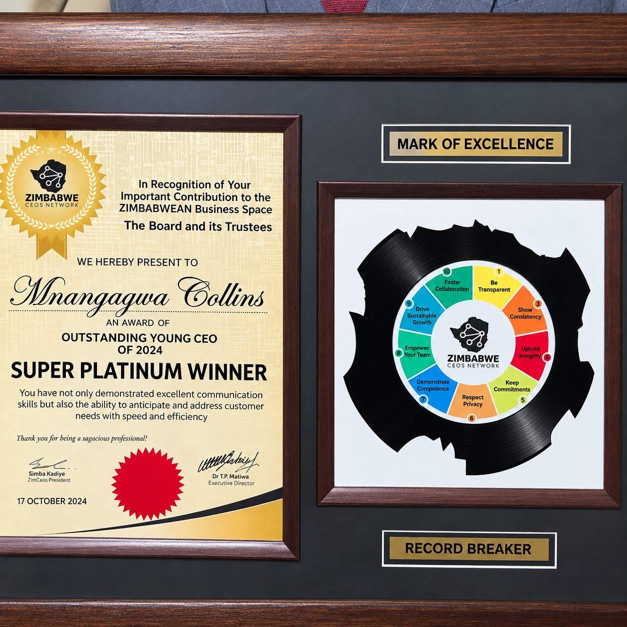 ZIMCN Investments and KGK earn three awards